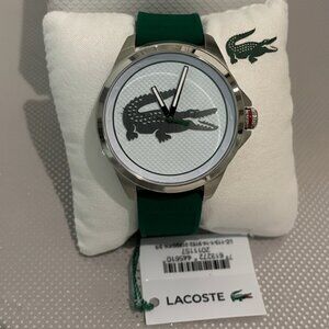 Lacoste Men's Limited Edition Croc Green Silicone Strap Watch 43mm - 2011157